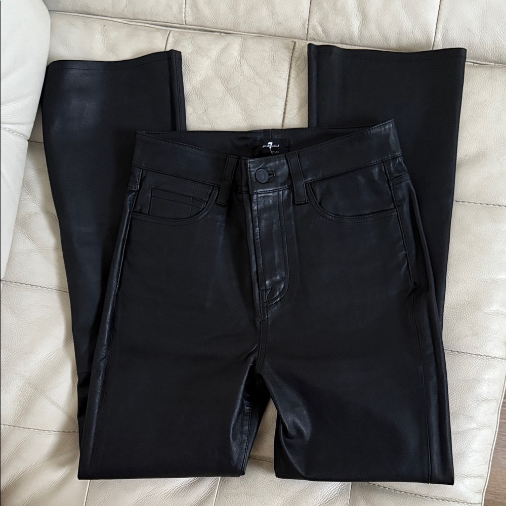 Leather High Rise Skinny Boot - Picture 5 of 6